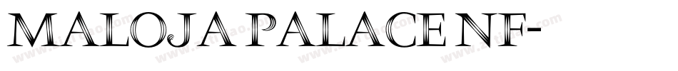 Maloja Palace NF字体转换